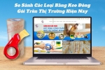 So sánh các loại băng keo đóng gói trên thị trường hiện nay
