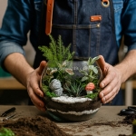 Terrarium rêu: xanh mướt, tươi mát, tạo cảm giác bình yên