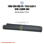 Thảm cách điện sfe ttcl0 class 0 1x1m 1,50mm 10kv