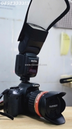 Thanh lý full combo chụp ảnh tiệc canon 600d + godox + lens tamron 17-50/f2.8