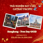 Tour xịn giá tốt giảm ngay 4 triệu, đăng ký tour khám phá hongkong ngay