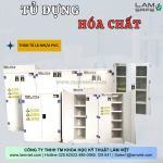 Tủ hóa chất pvc chống mài mòn