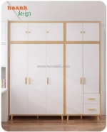 Tủ quần áo phòng trẻ em gỗ công nghiệp- sự lựa chọn hoàn hảo cho không gian