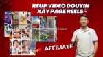Xây page reels facebook từ nguồn reup video douyin triệu view