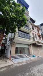 ⚜️ tòa văn phòng xây mới mặt phố âu cơ 50m2 8t thang máy, mt 6m, lô góc, chỉ 22