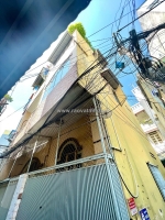 4.98 tỷ- nhà full kết cấu 1 trệt 3 lầu, sát mặt tiền đường phạm ngũ lão- vuông