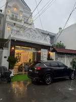 95m2 nhà 3 tầng mới tinh 5x19m mặt tiền hẻm nhựa 6m thẳng 1 trục 50m ra đào