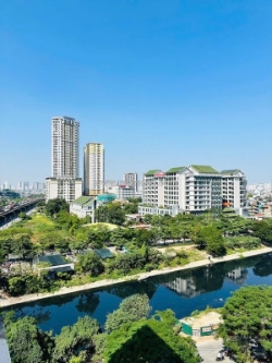 Bán căn góc toà oct1 - đn1 bắc linh đàm - hoàng mai - đẹp mê ly dt 57m2 x 2 ngủ