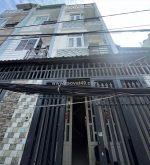 Bán nhà 4 tầng, 63m2, hẻm ô tô bùi minh trực, quận 8 - giá 6.2 tỷ - sổ hồng