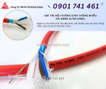 Cáp chống cháy chống nhiễu 2x1.0 đồng nai, vũng tàu, bình dương, hcm