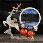 Cặp hươu trường thọ hoàng tử decor