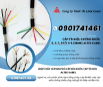 Cáp tín hiệu chống nhiễu 6x0.22mm2 hưng yên, vĩnh phúc, bắc ninh