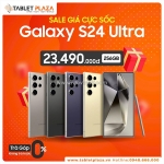 Chỉ 23.490.000đ sở hữu ngay s24 ultra 256g