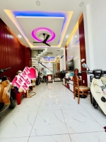 Chủ gấp bán hạ chào nhà hxh 64m2 4 tầng nhà mới đường lê văn quới bhha quận