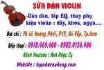 Chuyên sửa đàn violin tại gò vấp, tphcm, sài gòn