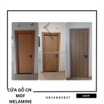 Cửa gỗ công nghiệp  mdf melamine tại di linh
