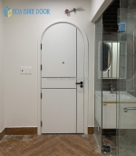 Cửa nhựa vòm composite tại bảo lâm - lâm đồng