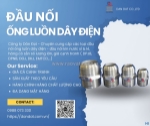 Đầu nối ống luồn dây điện, phụ kiện ống luồn dây điện, ống luồn dây điện bọc nhựa bọc lưới inox