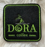 Đế lót ly vải nỉ , sản xuất logo tên quán theo yêu cầu ,  giá tại xưởng .giá sỉ