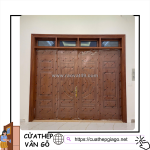 Giá cửa thép vân gõ mới nhất tháng 12