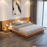 Giường ngủ gỗ công nghiệp kiểu nhật thông minh cao cấp