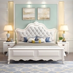 Giường ngủ gỗ sồi tự nhiên đẳng cấp, bền đẹp