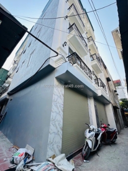Lĩnh nam nhà mới ngõ thông ô tô đỗ cửa vào nhà 32m 5 tầng 6.5 tỷ, sổ đỏ