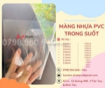 Màng pvc dẻo trong suốt nhiều quy cách