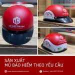 Mũ bảo hiểm quảng cáo quà tặng ” chắp cánh” thương hiệu tung bay