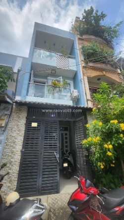 Nhà 1 đời chủ chưa qua đầu tư, 3 tầng đường xe hơi tránh, 72m2 thổ cư quận 8