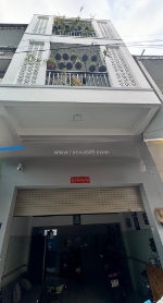 Nhà hẻm xe hơi vào nhà - phan văn tri - khu cityland - 4.2nx8m - 3 tầng giá 5