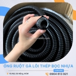 Ống ruột gà lõi thép/ ống kẽm đàn hồi phi 25 (3/4 inch) đà nẵng, hcm, hà nội