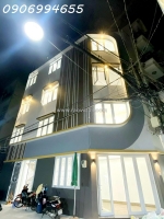 Phan huy ích p12 gò vấp giáp tân bình- 53m2- 5 tầng mới- cách mặt tiền 10m