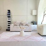 Thảm trải sàn phòng ngủ len nhung beiley 3