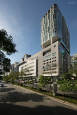 Tòa nhà idmc tôn thất thuyết cho thuê văn phòng với dt 420m2 có cắt linh hoạt