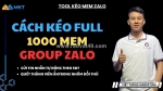 Tool kéo mem zalo nhanh nhất và mới nhất 2025