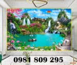 Tranh gạch phong cảnh đẹp 3d