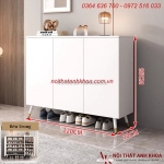 Tủ đựng giày đẹp gỗ công nghiệp mdf thông minh giá tốt