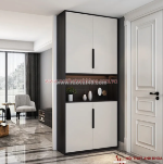 Tủ giày kịch trần gỗ công nghiệp đẹp hiện đại