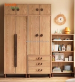 Tủ quần áo trẻ em gỗ tự nhiên – sự lựa chọn an toàn và thẩm mỹ cho bé yêu