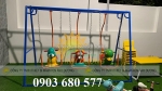 Xích đu vận động ngoài trời cho trẻ em mầm non