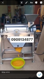 Máy chà dịch trái gấc, máy tách hạt me, hạt gấc, máy chà tách hạt thanh long, máy tách hạt cà chua, máy chà quả chanh dây