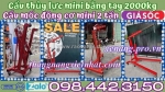 Cẩu mốc động cơ bằng tay 2 tấn - cẩu thủy lực mini bằng tay 2 tấn