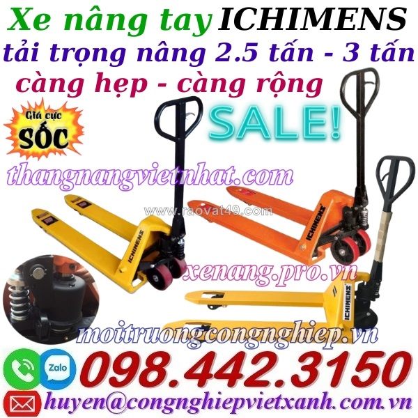 Xe nâng tay ichimens