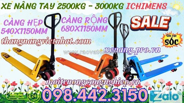 Xe nâng tay ichimens