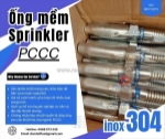 Ống nối đầu phun, ống nối mềm inox chịu nhiệt, dây ống mềm nối đầu phun sprinkler, ống mềm pccc