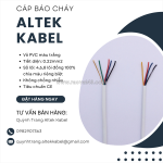 Cáp truyền tín hiệu báo cháy altek kabel