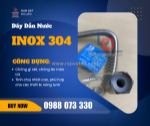 Dây dẫn nước chịu nhiệt | dây dẫn nước inox 304 | dây cấp nước nóng lạnh | ống dẫn nước mềm | dây cấp nước vòi chậu lavabo
