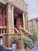 Biệt thự  rồng vàng, hồng hạc, gỗ gõ đỏ…dát vàng - biễu tượng của sự thịnh