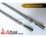 Cáp điều khiển 4 lõi có lưới altek kabel